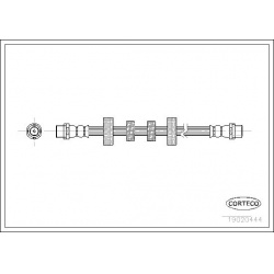 stabdžių žarnelė
                                CORTECO                                                19020444, CORTECO