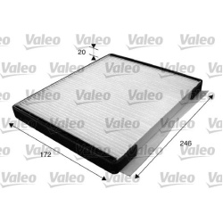filtras, salono oras VALEO ESSENTIAL
                                                715592, VALEO, 715592, auto detalė