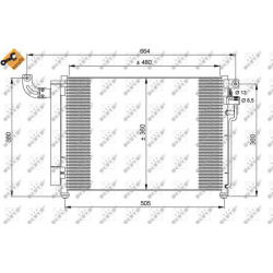 kondensatorius, oro kondicionierius EASY FIT
                                NRF                                             