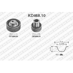 paskirstymo diržo komplektas
                                SNR                                                KD468.10, SN