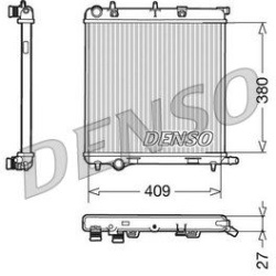 Aušinimo radiatorius
                                DENSO                                DRM21026, DENSO, DRM21026, auto de