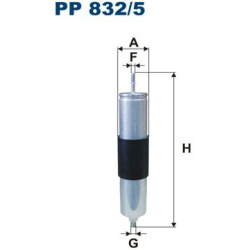 kuro filtras
                                FILTRON                                PP832/5, Nenurodytas gamintojas, PP8325, 
