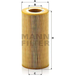 Alyvos filtras
                                MANN-FILTER                                                HU12103X, MANN-FILT