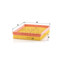 oro filtras
                                MANN-FILTER                                                C26012, MANN-FILTER, C