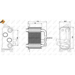 Aušintuvas tepalo
NRF 31191, NRF, 31191, auto