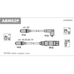 uždegimo laido komplektas
JANMOR ABM62P, JANM