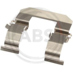 priedų komplektas, diskinių stabdžių trinkelės
                                A.B.S.                                   