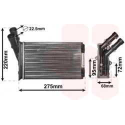 šilumokaitis, salono šildymas
                                VAN WEZEL                                                0900