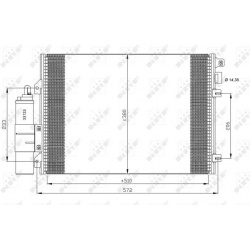 kondensatorius, oro kondicionierius EASY FIT
                                NRF                                             
