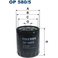 alyvos filtras
                                FILTRON                                OP580/5, Nenurodytas gamintojas, OP580/