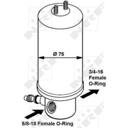 džiovintuvas, oro kondicionierius EASY FIT
                                NRF                                33061, NRF, 33