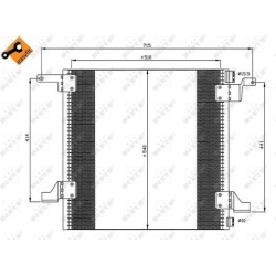 kondensatorius, oro kondicionierius EASY FIT
                                NRF                                             