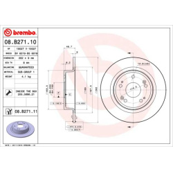 stabdžių diskas (1vnt) PRIME LINE - UV Coated
                                BREMBO                                       