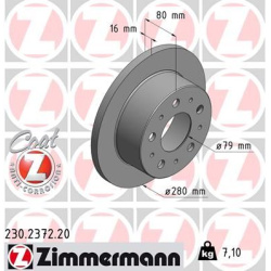 stabdžių diskas (1vnt) COAT Z
                                ZIMMERMANN                                                230