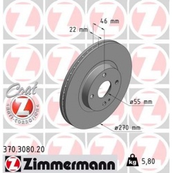 stabdžių diskas (1vnt) COAT Z
                                ZIMMERMANN                                                370