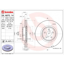 stabdžių diskas (1vnt) PRIME LINE - UV Coated
                                BREMBO                                       