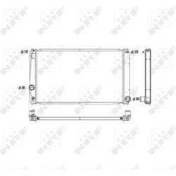 Aušinimo radiatorius
                                NRF                                                53589, NRF, 53589, a