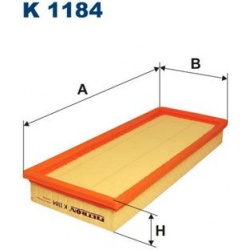 filtras, salono oras
                                FILTRON                                                K1184, Nenurodyta