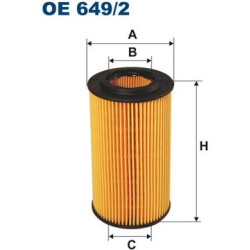 alyvos filtras
                                FILTRON                                                OE649/2, Nenurodytas ga