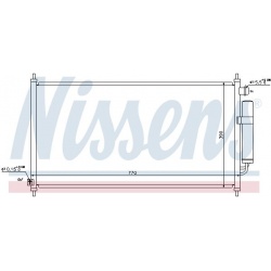kondensatorius, oro kondicionierius ** FIRST FIT **
                                NISSENS                                  