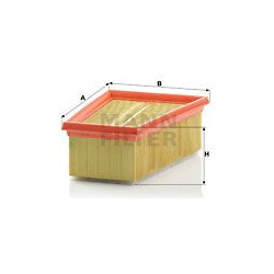 oro filtras
                                MANN-FILTER                                                C1858/2, MANN-FILTER, 