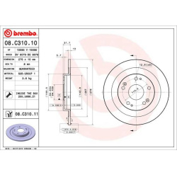 stabdžių diskas (1vnt) PRIME LINE - UV Coated
BREMBO