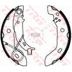 stabdžių trinkelių komplektas
                                TRW                                                GS8627, T