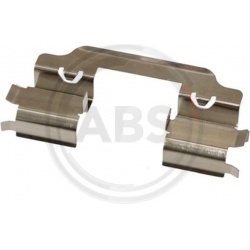 priedų komplektas, diskinių stabdžių trinkelės
                                A.B.S.                                   