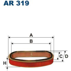 oro filtras
                                FILTRON                                                AR319, Nenurodytas gaminto