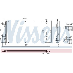 kondensatorius, oro kondicionierius ** FIRST FIT **
                                NISSENS                                  