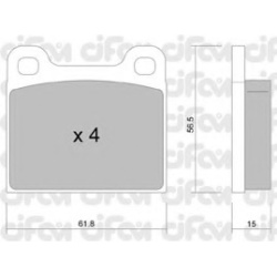 CIFAM                                                822-003-0, Nenurodytas gamintojas, 822-003-0, auto detalė
