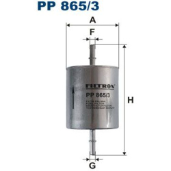 kuro filtras
                                FILTRON                                PP865/3, Nenurodytas gamintojas, PP865/3,