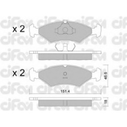 CIFAM                                822-029-0, Nenurodytas gamintojas, 822-029-0, auto detalė