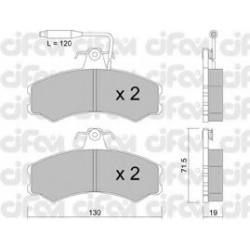 CIFAM                                                822-031-0, Nenurodytas gamintojas, 822-031-0, auto detalė