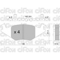 CIFAM                                822-047-0K, Nenurodytas gamintojas, 822-047-0K, auto detalė