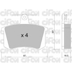 CIFAM                                822-048-0, Nenurodytas gamintojas, 822-048-0, auto detalė
