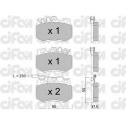 CIFAM                                822-049-1, Nenurodytas gamintojas, 822-049-1, auto detalė