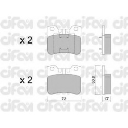 CIFAM                                822-060-2, Nenurodytas gamintojas, 822-060-2, auto detalė
