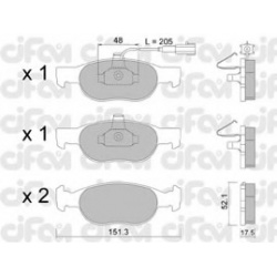 CIFAM                                822-079-0, Nenurodytas gamintojas, 822-079-0, auto detalė