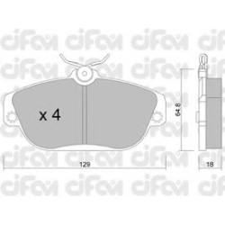 CIFAM                                822-132-0, Nenurodytas gamintojas, 822-132-0, auto detalė