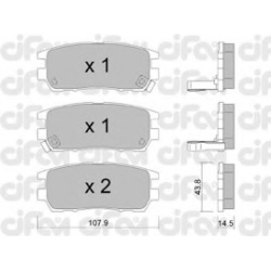 CIFAM                                822-151-0, Nenurodytas gamintojas, 822-151-0, auto detalė