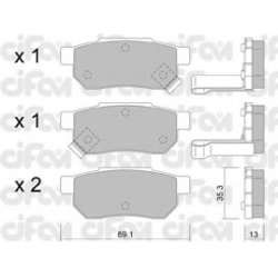 CIFAM                                822-170-1, Nenurodytas gamintojas, 822-170-1, auto detalė