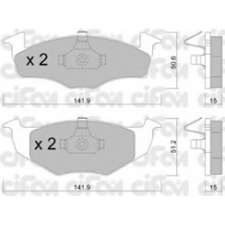 CIFAM                                822-206-2, Nenurodytas gamintojas, 822-206-2, auto detalė
