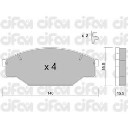 CIFAM                                822-227-0, Nenurodytas gamintojas, 822-227-0, auto detalė
