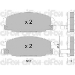 CIFAM                                822-244-0, Nenurodytas gamintojas, 822-244-0, auto detalė