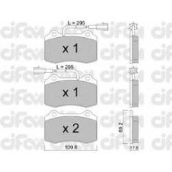 CIFAM                                822-251-0, Nenurodytas gamintojas, 822-251-0, auto detalė