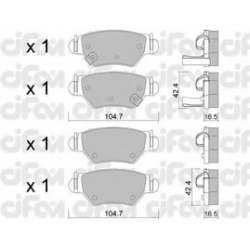 CIFAM                                822-259-0, Nenurodytas gamintojas, 822-259-0, auto detalė