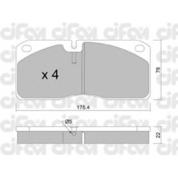 CIFAM                                822-269-0, Nenurodytas gamintojas, 822-269-0, auto detalė