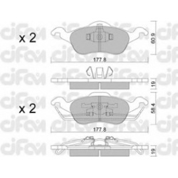 CIFAM                                822-291-0, Nenurodytas gamintojas, 822-291-0, auto detalė