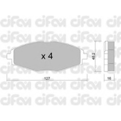 CIFAM                                822-293-0, Nenurodytas gamintojas, 822-293-0, auto detalė